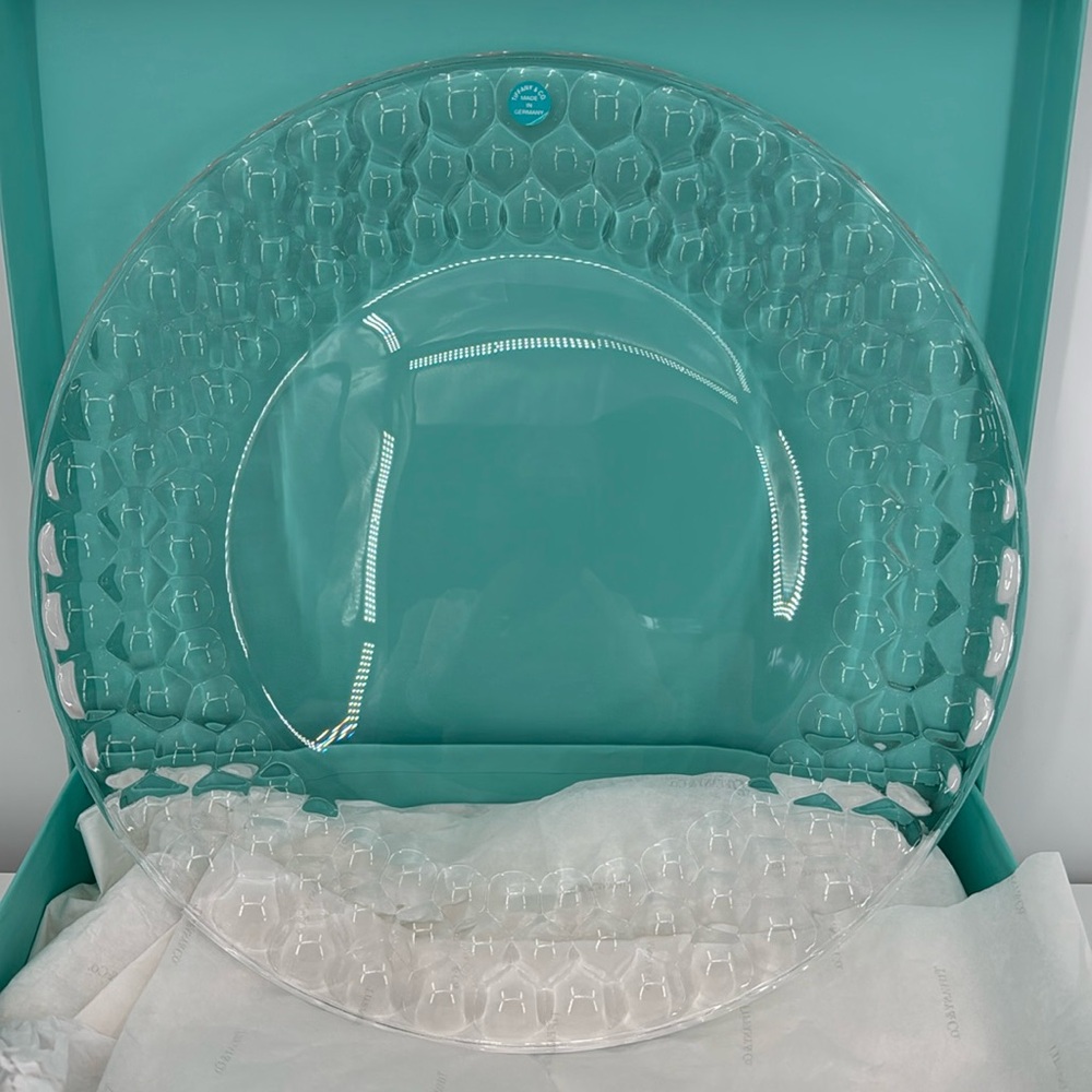 Tiffany & Co Honeycomb Platter New in‎ box made in Germany